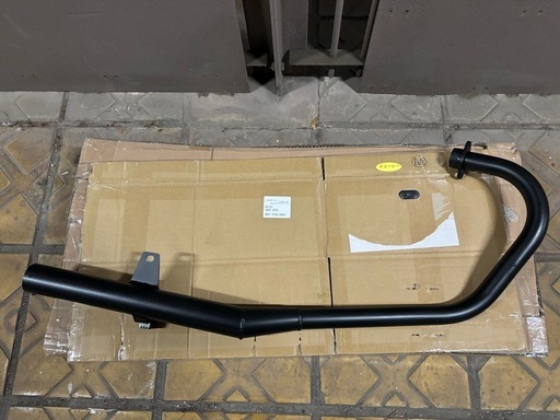 GN125用　アルミショート管