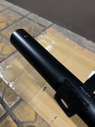 GN125用　アルミショート管