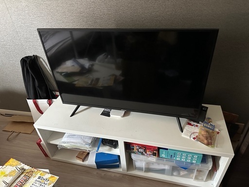 40型テレビ➕IKEA テレビラック付き イケア（IKEA） IKEA - - KALLAX -カラックス- テレビ台 キャビネット