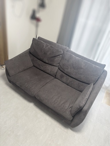 【ジモティ来店特価！！】3人掛けソファー　グレー　J-0922 1_000000017563.jpg?1724203751