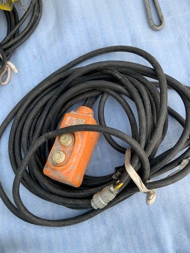 動作OK！ベビーホイスト BH-300 トーヨーコーケン 電動ウインチ 100V