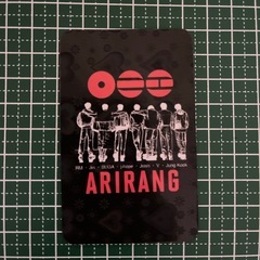 BTS ARIRANG V タレントカードの画像