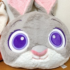 ズートピア　ニック　ジュディ　特大　ぬいぐるみ　クッション　コストコ　ディズニーの画像