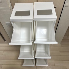 ※お値下げ【１つずつのお取り引きも可】3段式ゴミ箱の画像