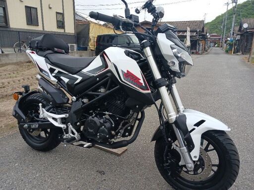 ほぼ新車.ベネリTNT125.始動動画（グロムKLX125.モンキー125.MT125.KLX125.クロスカブ.）