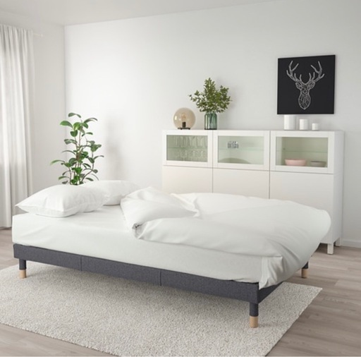 IKEA イケア ソファベッド FLOTTEBO フロッテボー　グレー