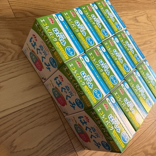 はぐくみ　エコらくパック　詰め替え用　12箱まとめ売り