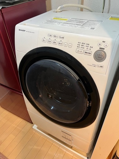 SHARP ドラム式洗濯乾燥機コンパクトサイズ