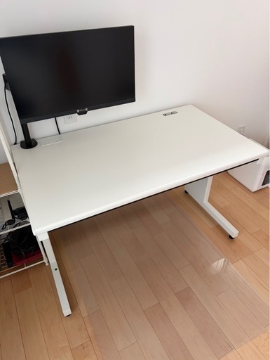 PLUS製 オフィスデスク SH2 デスク 平机 幅120cm 奥行70cm（引出し付き pcデスク ）