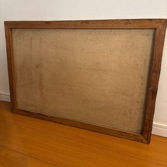レトロ風 景色画 キャンバス絵の画像