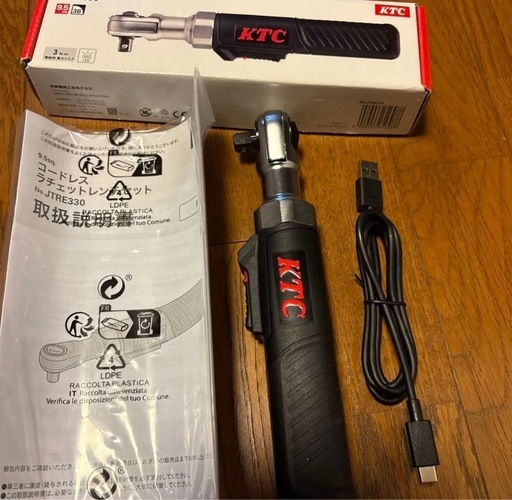 KTC 最新電動ラチェット JTRE330 ＋ 
ハンドツールセット（TRUSCO・KTC・スーパーツール他）