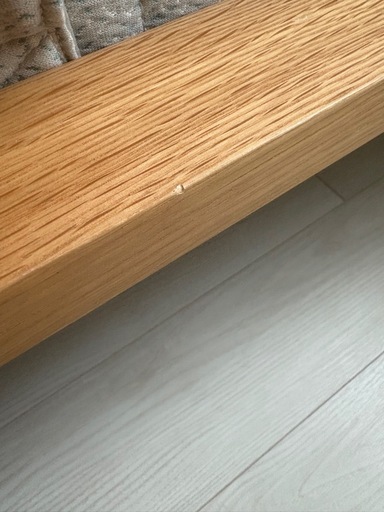 無印良品　もたれかかれる木製ベッド　シングル