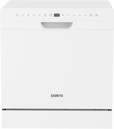 【新品未開封】SAMKYO 食洗機 T80 ホワイト 工事不要