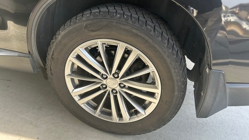 スバル フォレスター SJ系 純正17インチホイール 4本セット タイヤ溝ほぼ無し 225/60R17