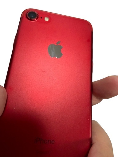 iPhone 7 レッド 128GB SIMフリー　付属品付