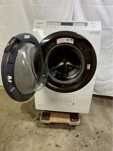 ②【1年保証/分解洗浄】Panasonic洗濯機 NA-VX800BL洗濯11kg