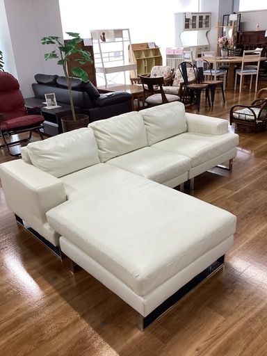 三人掛けＬ字型ソファ【町田市再生家具】　260255 三人掛けL字型ソファ【町田市再生家具】 260255の通販 | PRO-GUARD-85
