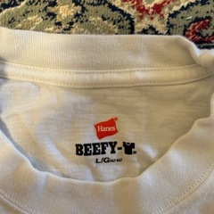 Hanes ヘインズ ビーフィー ロンT BEEFY-T 長袖 Tシャツ Lの画像