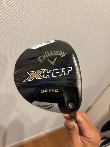 【名器】キャロウェイ X HOT PRO ドライバー（9.5度）Sフレックス