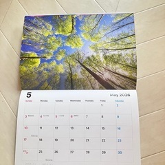 2026カレンダーの画像