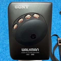 昭和レトロSONYカセットウォークマンTCM-1000A.WM-EX909.の画像