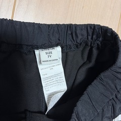 レギンス一体化ハーフパンツ2枚セット130の画像