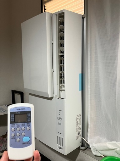 窓用エアコン(CORONA、CWH-A1823R)