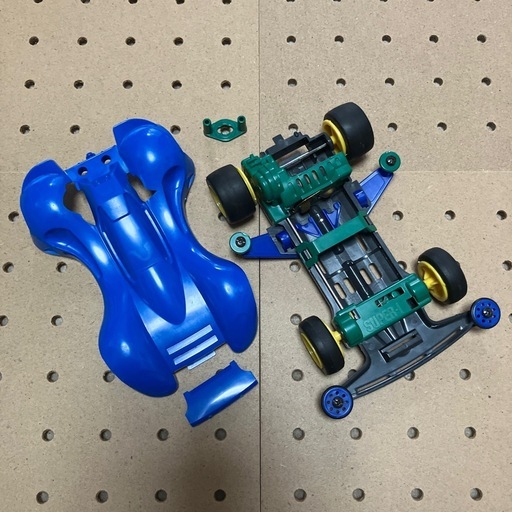タミヤミニ四駆　スピンアックス超レア品　現状品、ジャンク品扱い！
