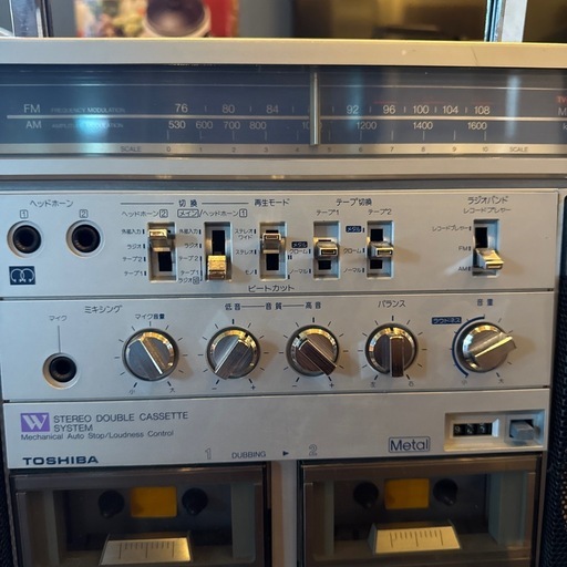 【完動品・希少】SHARP モノラルラジカセ QT-77 レッド（動作確認済） 完動品・希少】SHARP モノラルラジカセ QT-77 レッド（動作確認済