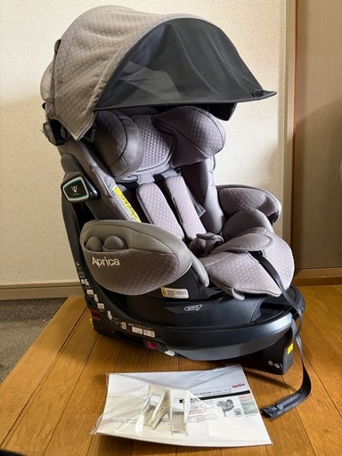 Aprica フラティアグロウ ISOFIX360°セーフティ グレー　③