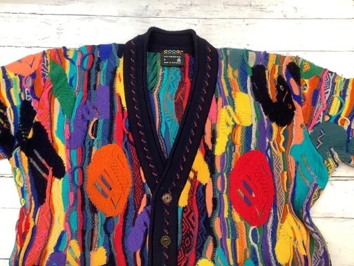 Coogi 厚手カーディガン
