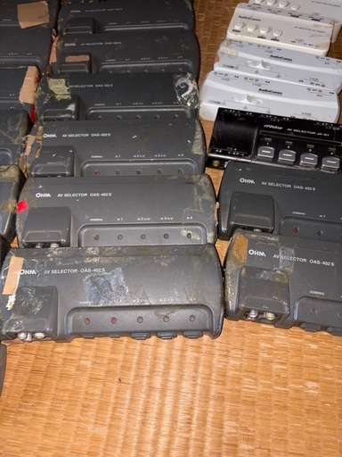 GYP0423 AVセレクター　まとめ売り　ジャンク品