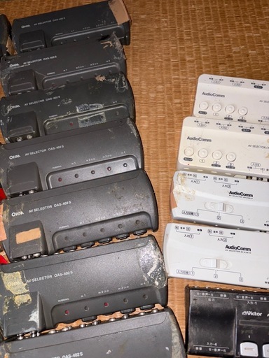 GYP0423 AVセレクター　まとめ売り　ジャンク品