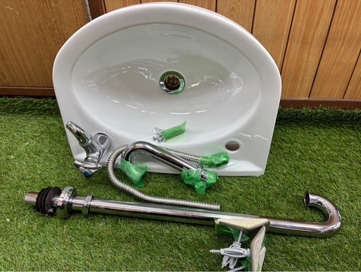 TOTO 手洗器 L30DM#NW1 壁掛け 洗面ボウル LIXIL水栓付き