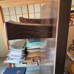 ローテーブル　無垢材　アンティークの画像