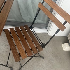 屋外用　ガーデンテーブルセットの画像