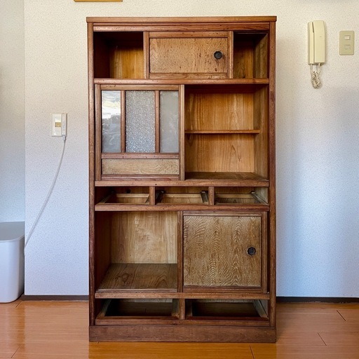 水屋箪笥　茶箪笥　古家具　アンティーク　　