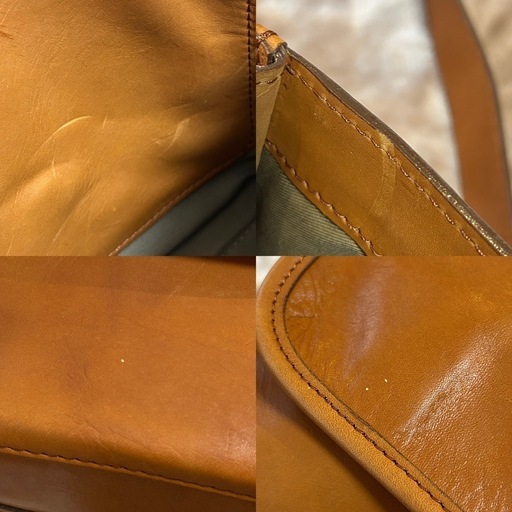 ソメスサドルSOMES SADDLEワンショルダーバッグワンショルダーバック クロスボディバッグ クロスボディバック 襷掛けバッグたすき掛けバッグ斜め掛けバッグ肩掛けバッグ鞄カバンかばんブラウン茶色キャメル本革レザー牛革冊子日本製国内製メイドインジャパン国産
