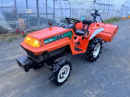 クボタ  XB-1 4WD トラクター ロータリー付き 932時間 12馬力 RK1101 栃木