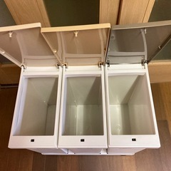 ゴミ箱　3連の画像