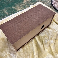 【ニトリ ローボード】テレビ台 ブラウン 収納付きの画像