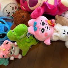 【取引成立】ぬいぐるみまとめ売りの画像