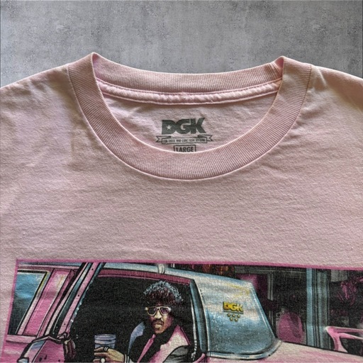 【レア】DGK Next Friday Pinky Tシャツ ピンク Lサイズ