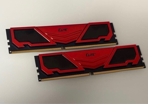 パソコン TeamElitePlus DDR4 2666MHz 16GB(8GB x 2)
