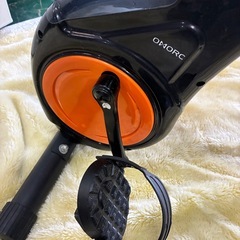 【美品‼︎エアロバイク】OMORC フィットネスバイク 背もたれ付きの画像