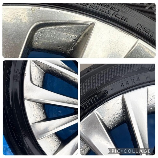 レクサス ES300H 純正ホイールタイヤ 4本セット 18インチ