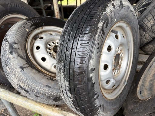 145/80R12 LT 4本　タイヤのみ　ブリヂストン
