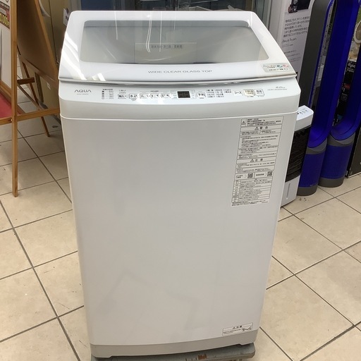 AQUA   アクア　洗濯機　AQR-V8N   2022年製   8㎏