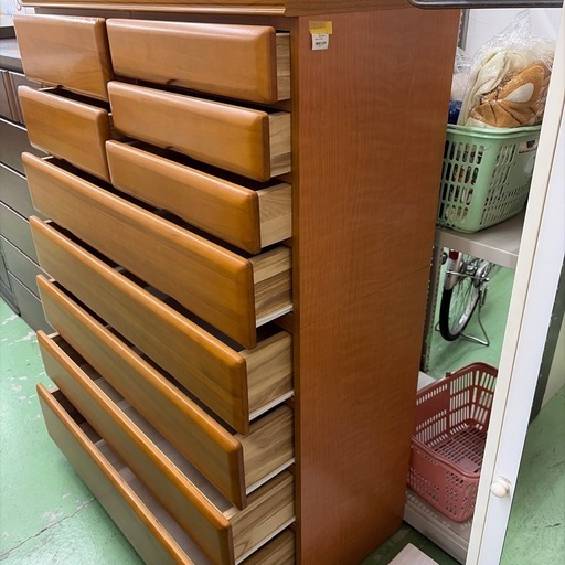【ドリーム川西店御来店限定】☆ジモティー見たよ♪割引☆7段チェスト／クリーニング済み【2125560000058745】 ドリーム川西店限定】☆ジモティー見たよ♪割引☆7段チェスト