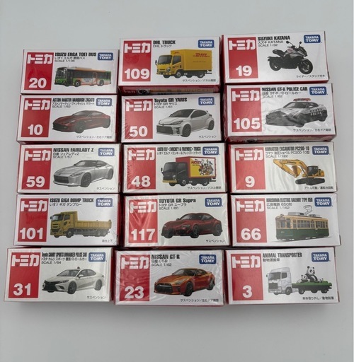 トミカ　３８台 新品未開封 まとめ売り 新品未開封 トミカ15台まとめ売り】 (ginzaya088) 京成立石の模型